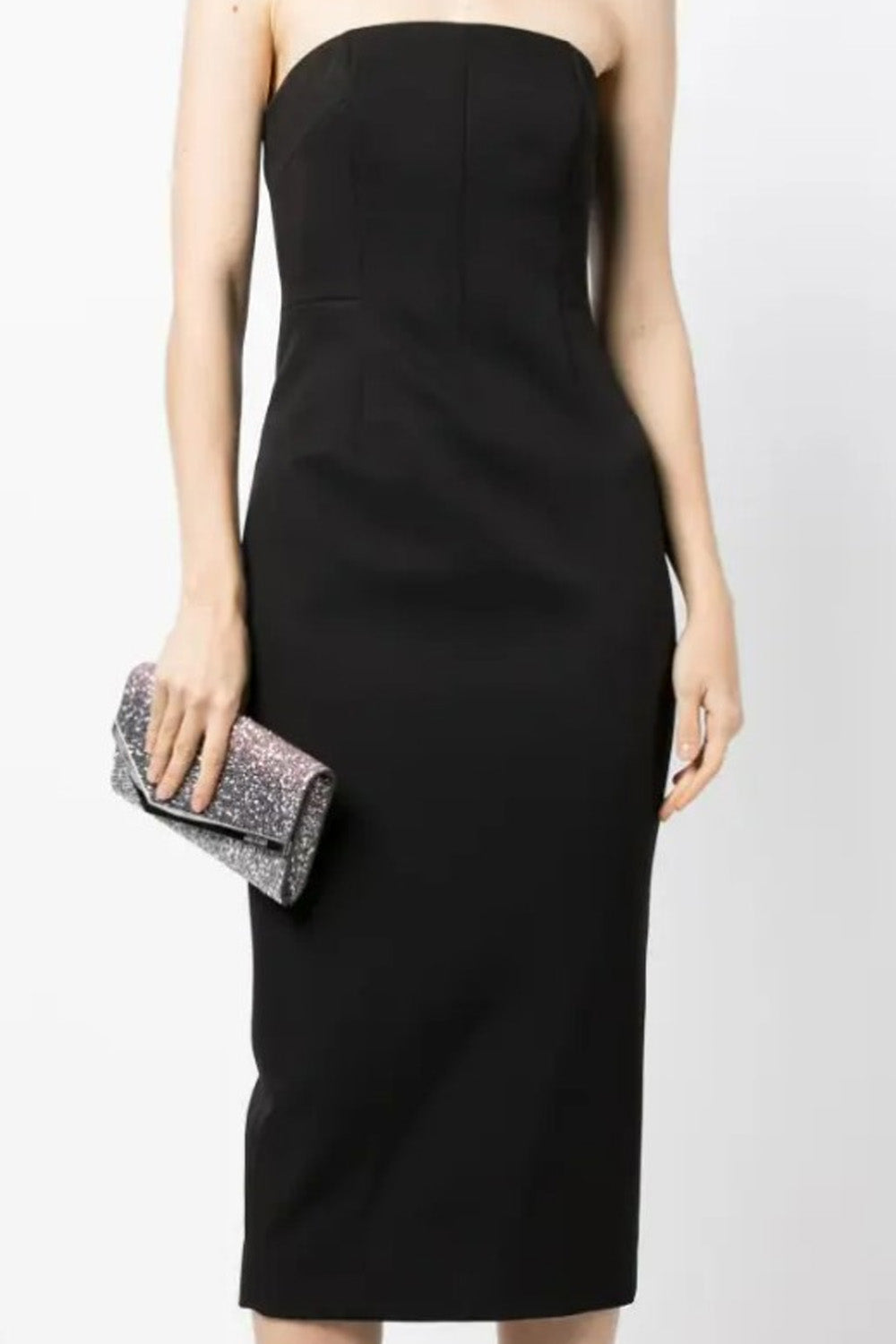 Basil Black Dress Styched Fashion