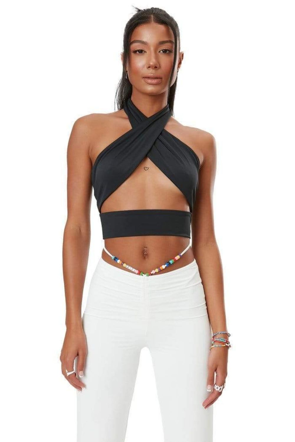 Halter neck backless top – Styched Fashion