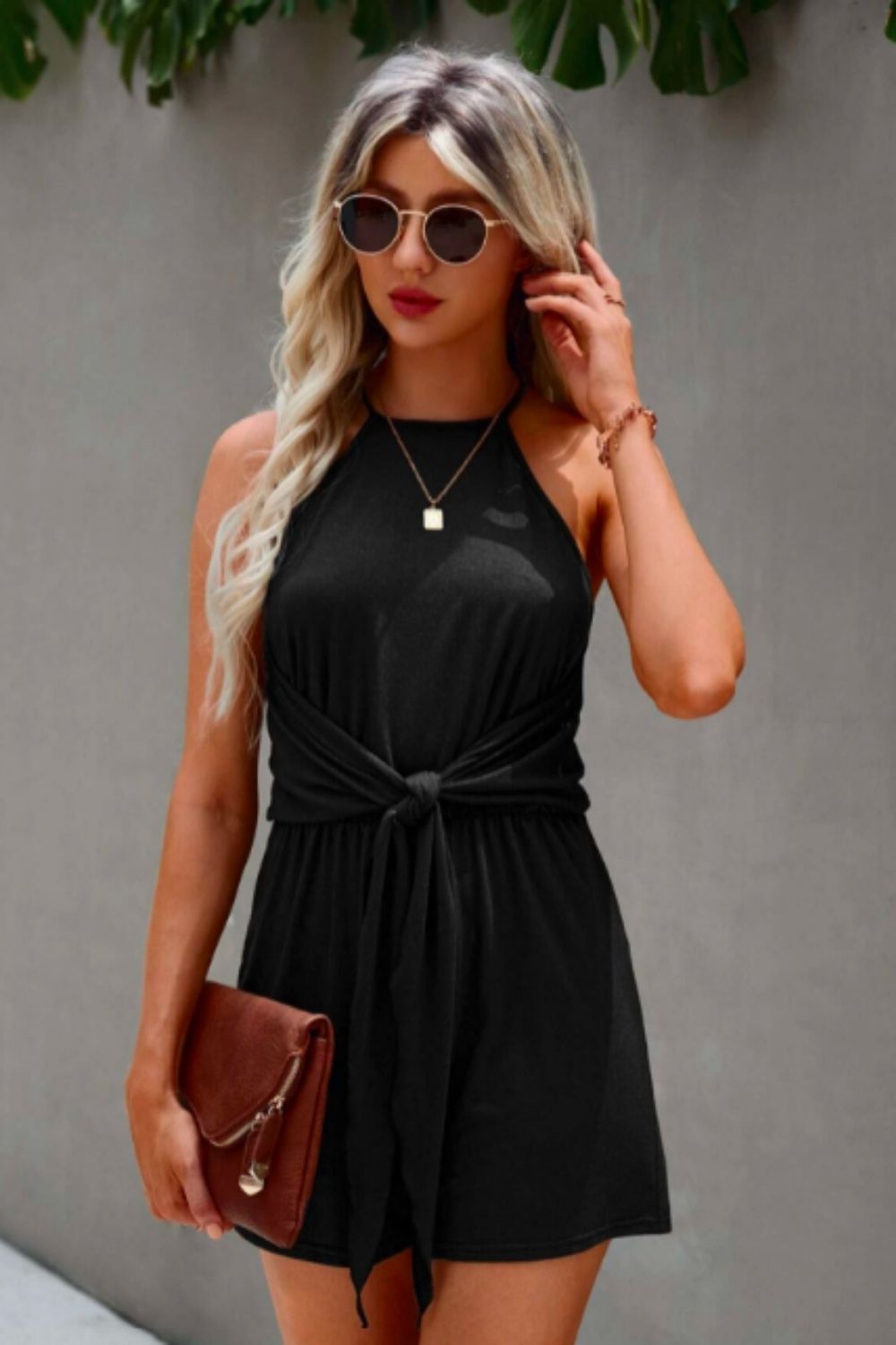 Halter Romper dress – Styched Fashion
