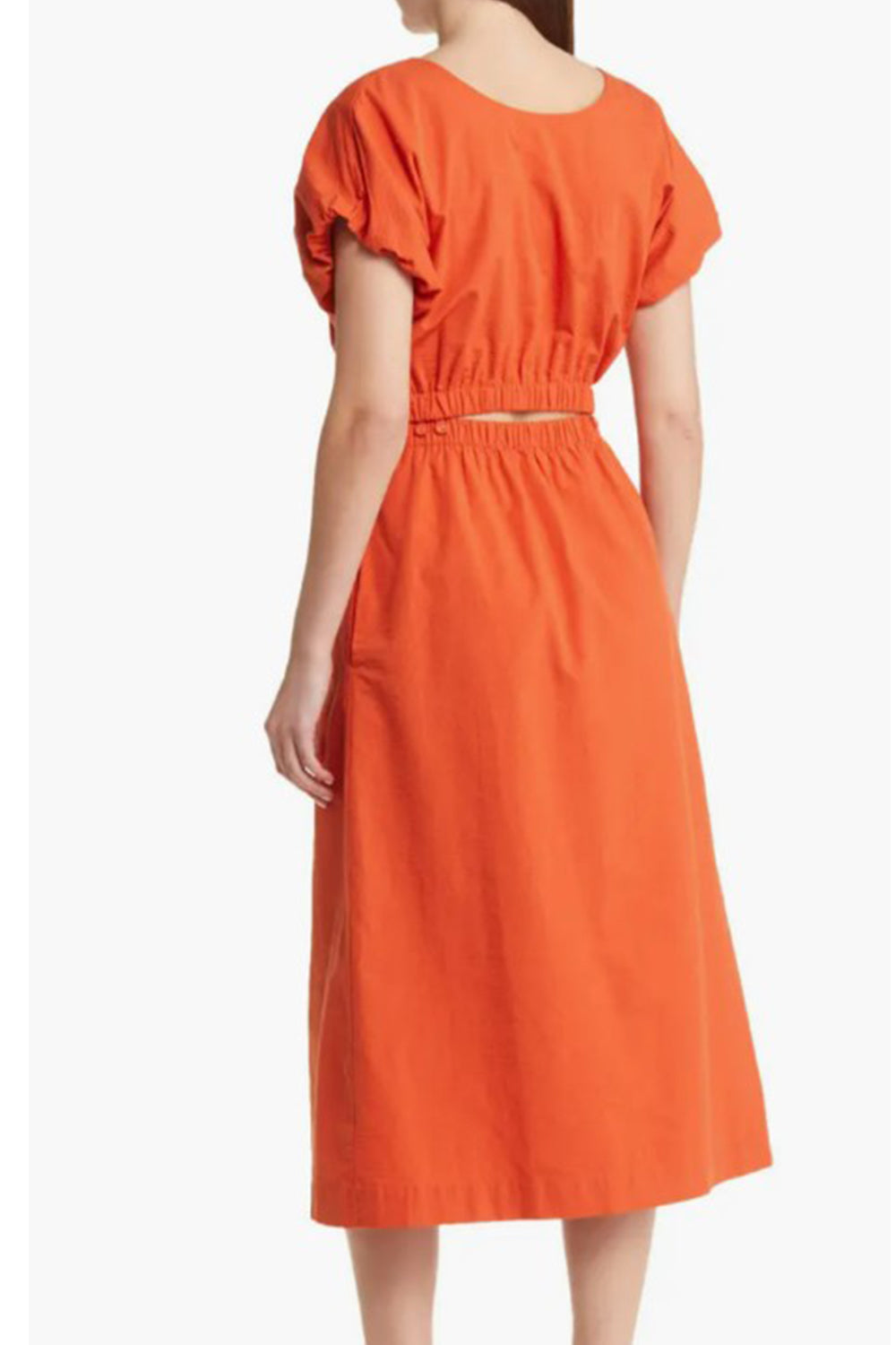 Ionia Orange Dress