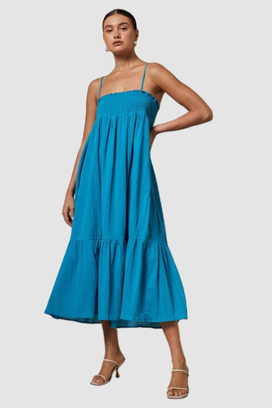 Hudba Blue Dress