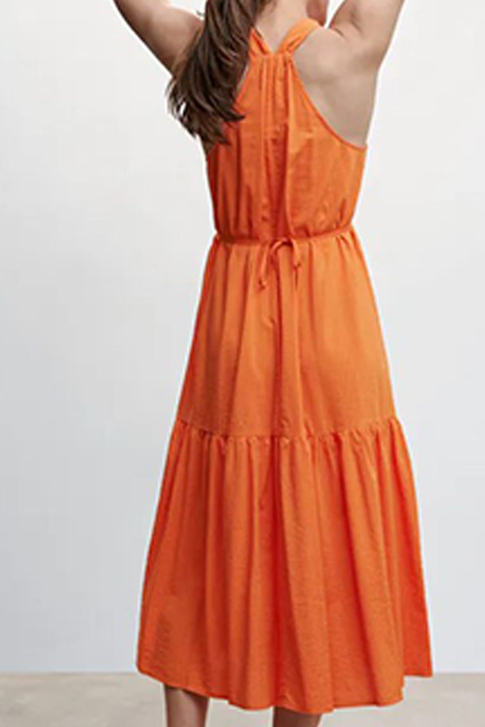 Xanthi Orange Dress