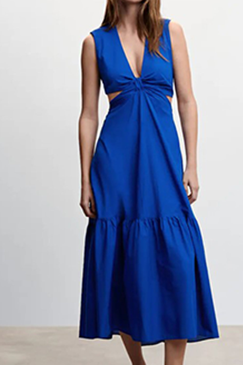 Drama Royal Blue Dress