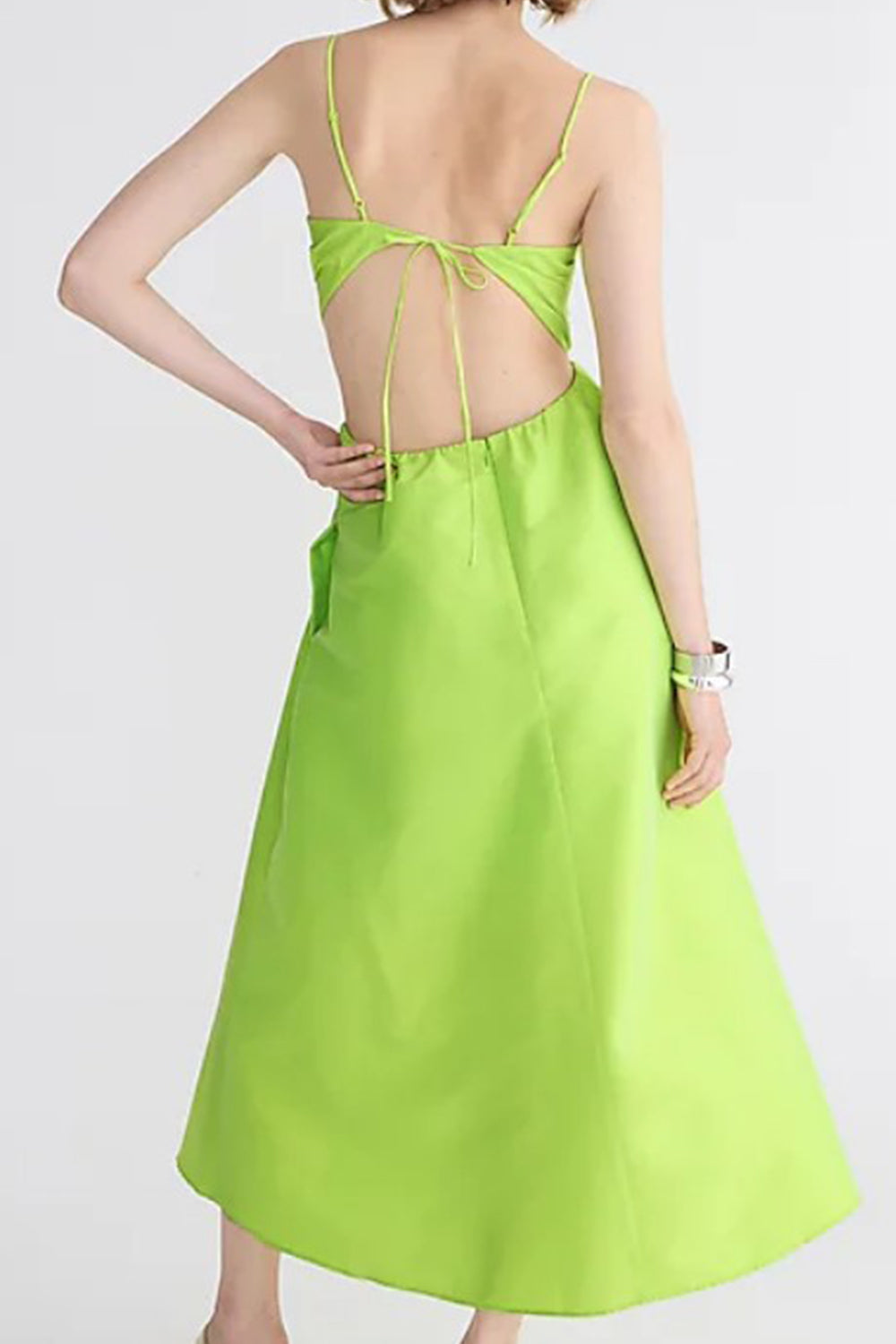 Megara Neon Green Dress