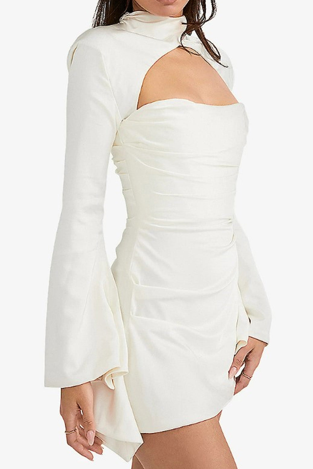 Labyrinth White Dress – Styched Fashion