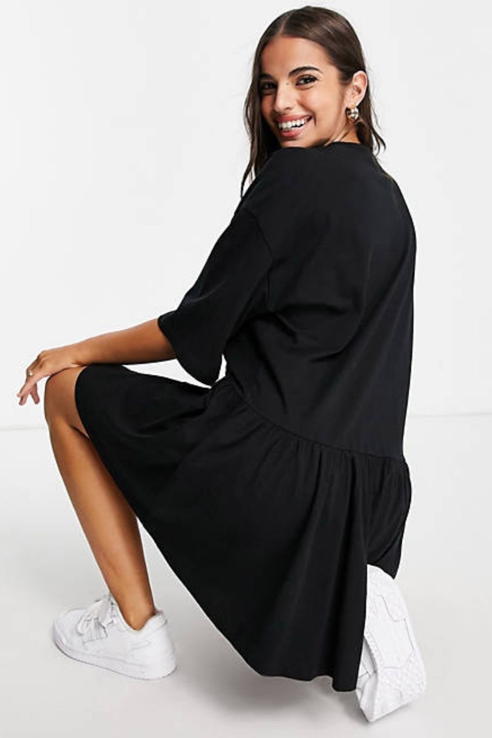 Oversized smock dress sale