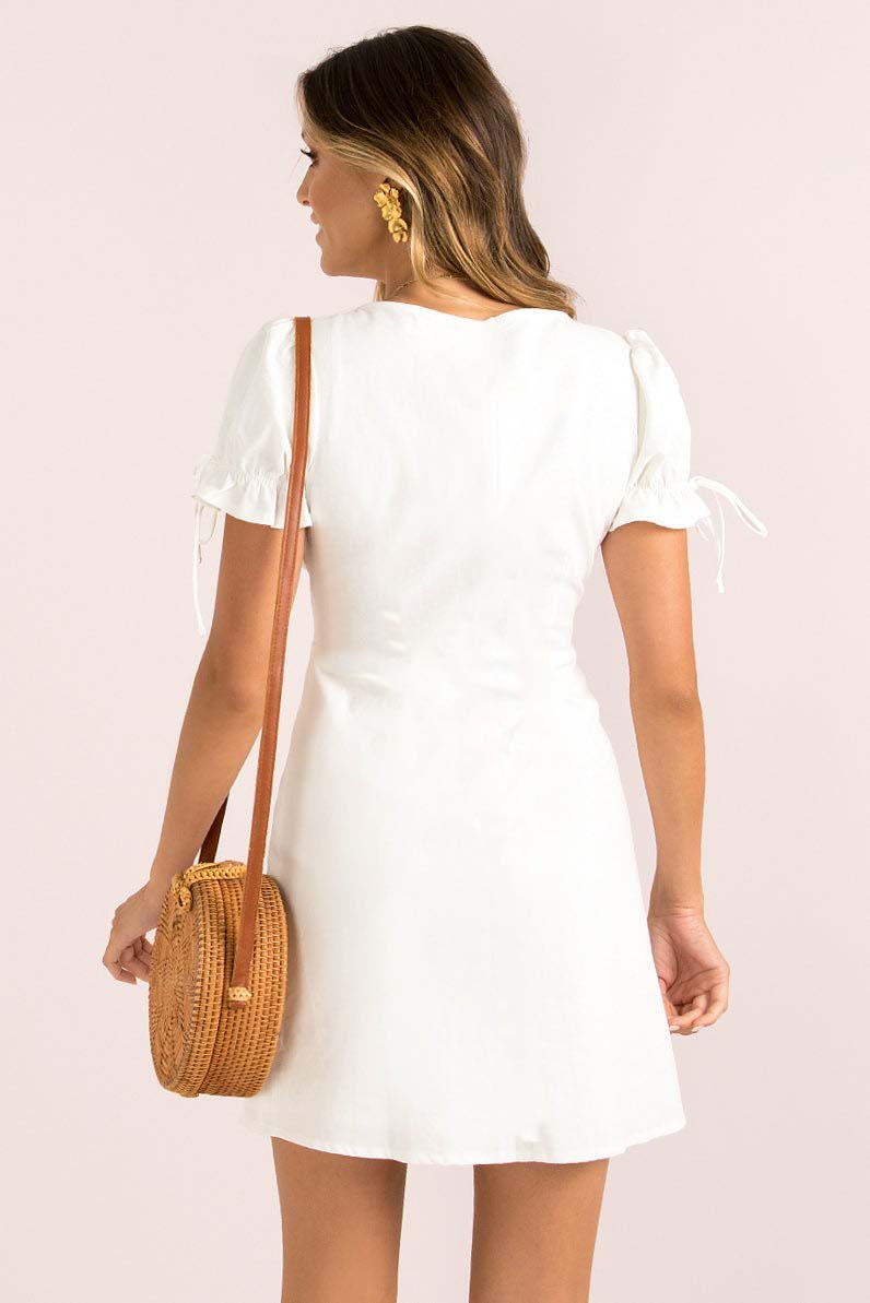 Buy White Dresses for Women by CLAFOUTIS Online | Ajio.com