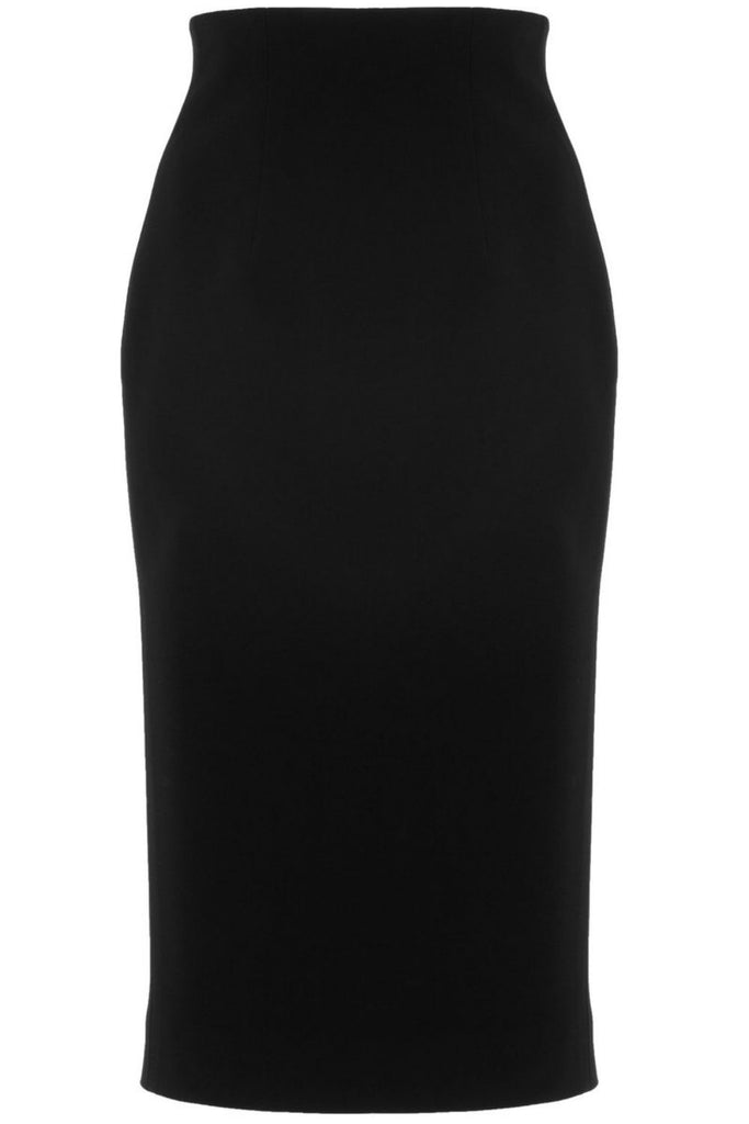 Black Back Slit Skirt – Styched Fashion