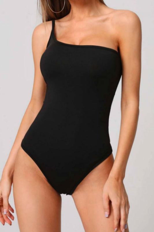Criss Cross Back Solid Bodysuit – Styched Fashion
